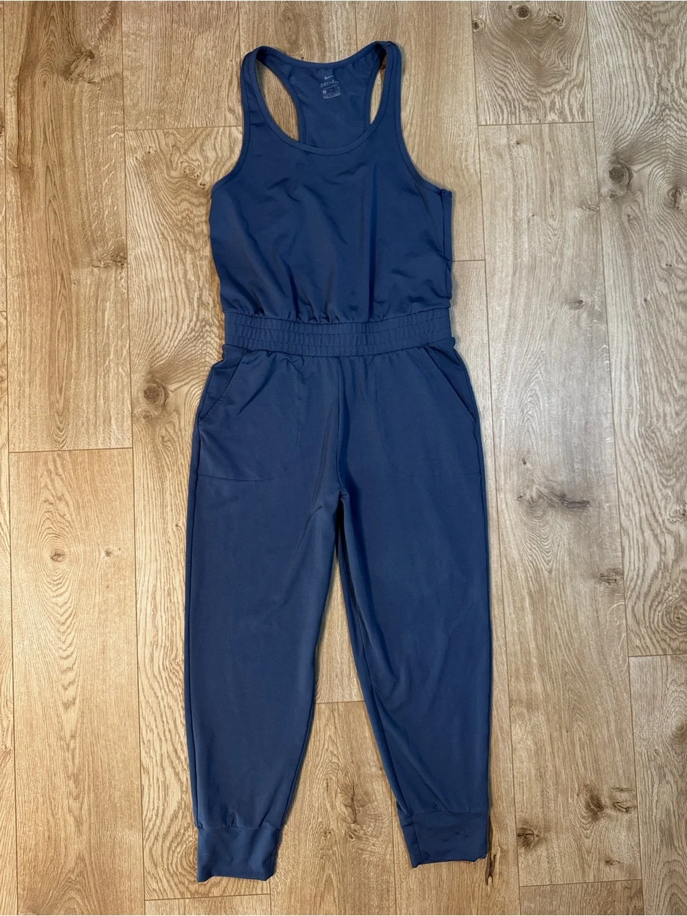 Nike Dri-FIT Yoga Jumpsuit Blue Size M